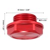 Red Gas Engine Fuel Cap Aluminum Alloy for Toyota TRD