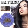QUAAM 2Pcs Humby Shampoo Bar for Gray Hair Humby Purple