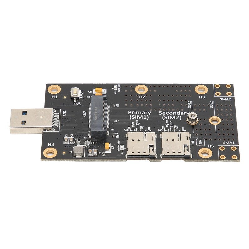 M.2 to USB 3.0 Adapter Push Connector for Dual SIM