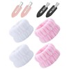 Wrist Washband, (4 pcs) Microfiber Wrist Face Wash Spa Bands