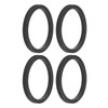 4PCS Silent Crossover Rings Rubber Vehicle Shock Damping Pads Replacement