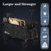 Sekey Collapsible Foldable Wagon with 220lbs Weight Capacity, Heavy Duty
