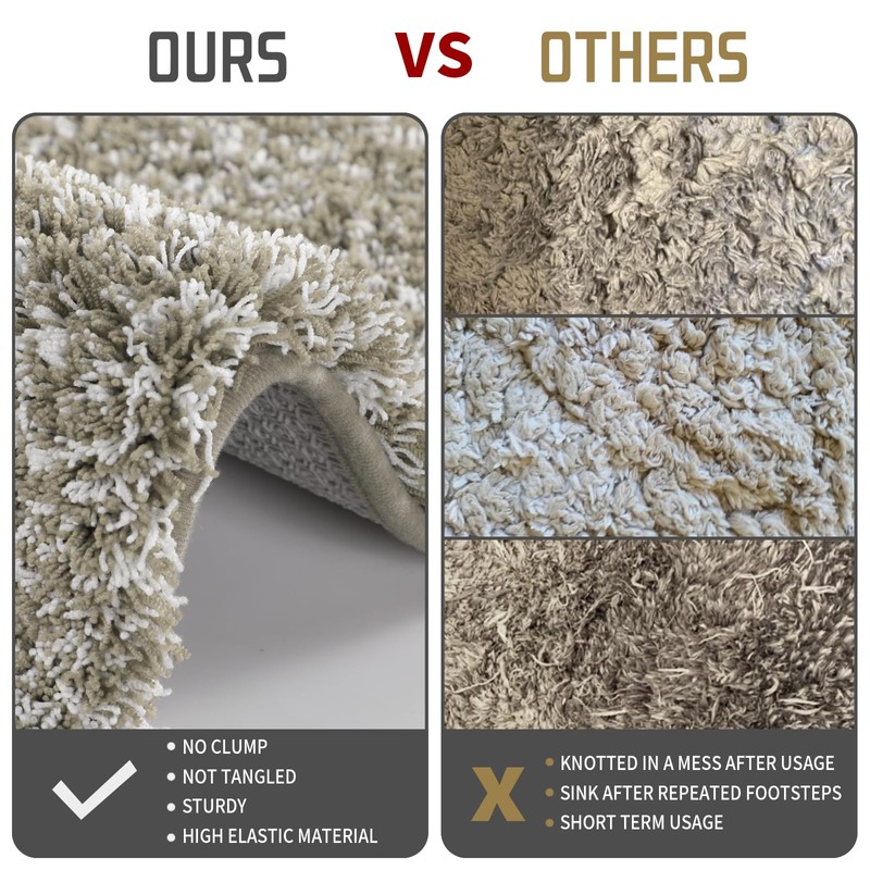 Yimobra Bathroom Rugs Non Slip Washable 24x17, Ultra Soft and