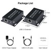 VEDINDUST USB 2.0 Extender 4-Port 196ft 60m USB Over Ethernet