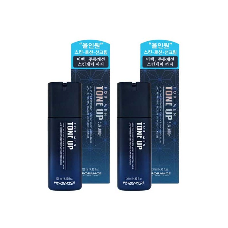 Prorance For Men Tone-Up Sun Lotion 130ml / 프로랑스 포맨