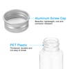 PATIKIL 50ml Plastic Test Tubes with Screw Caps, Set of