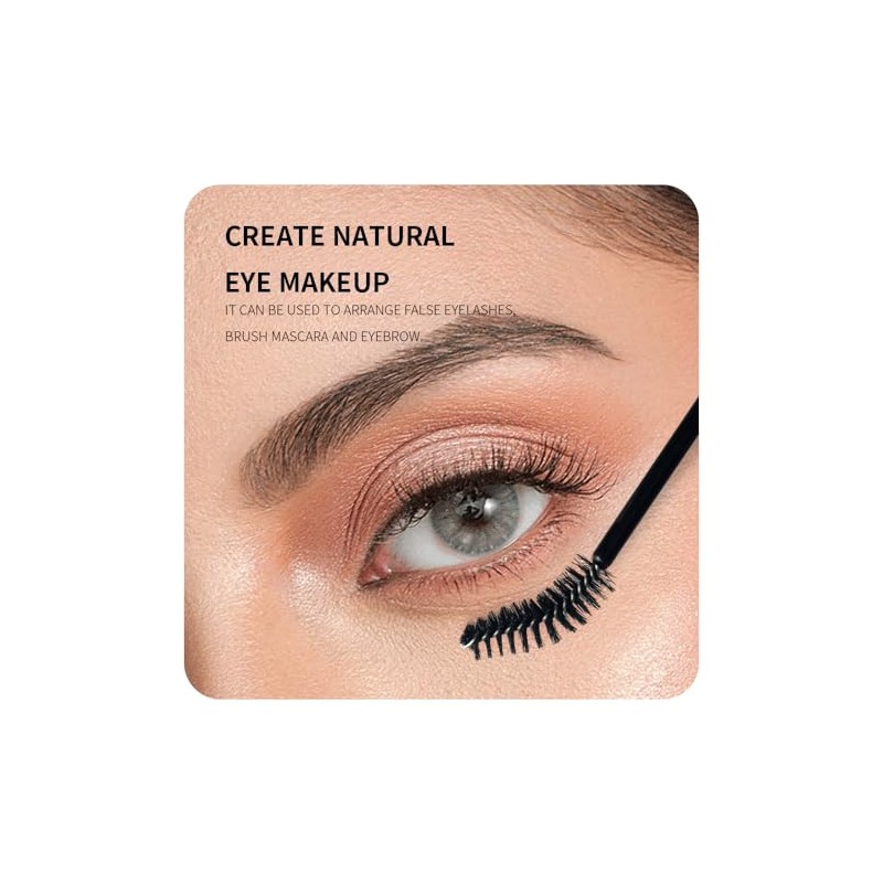 300 piezas de cepillos de pestañas, cepillos de cejas desechables,