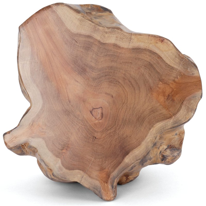 Rutledge & King Java Teak Root Stool - Wooden Stool
