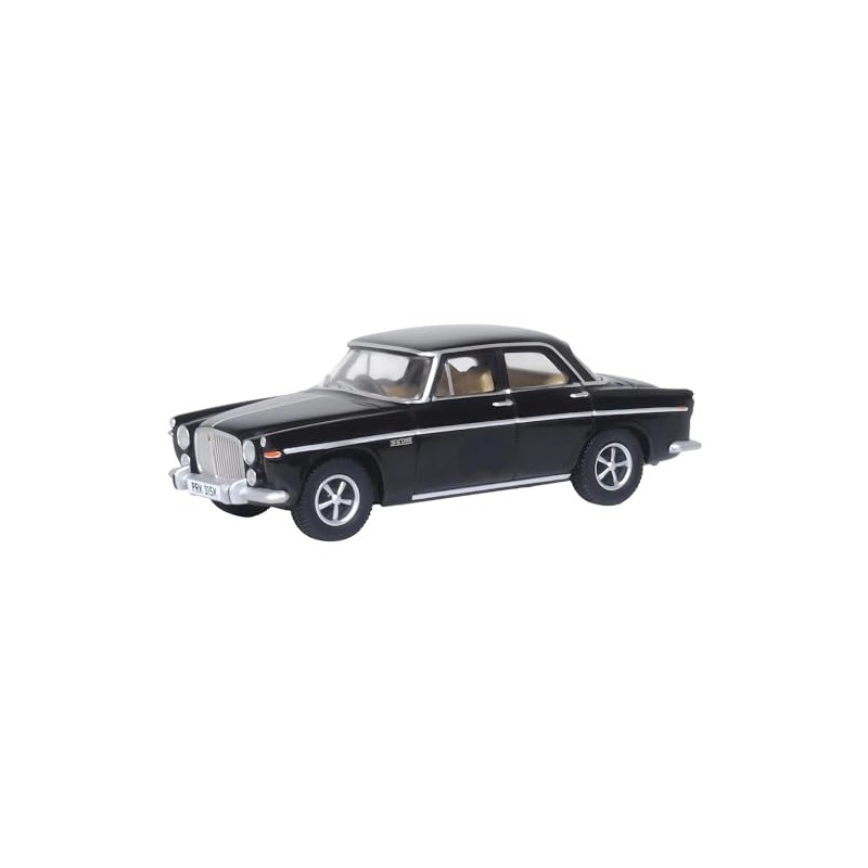 Oxford Diecast 1:76 Rover P5B Black (Wilson/Thatcher) Collectable model 76RP5002