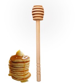 YIAGUN Wooden Honey Mixing Stirrer Honey Dipper Sticks Honey Spoon 1 Pcs