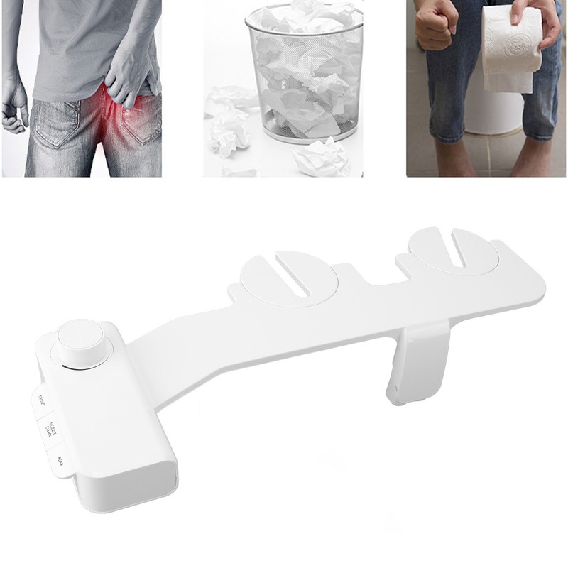 Bidet Attachment Self Cleaning Adjustable Water Pressure Dual Nozzle Ultra