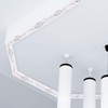 NeatiEase Flexible Molding Trim Wall Trim Self Adhesive, 16.4 Feet
