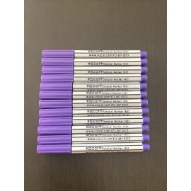 Viscot Lot of 12 Viscot Mini Skin Marker With Scrub Resistant Ink