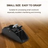 Mini Wood Planer Carbon Steel Cutting Depth Adjustable Incisive European