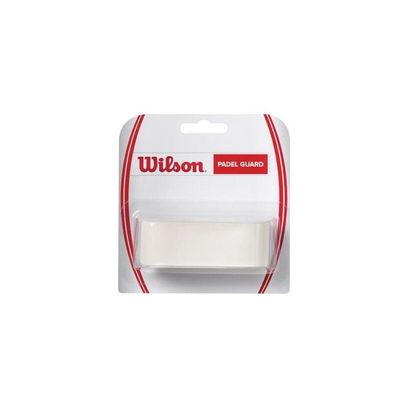 Wilson Unisex - Adult Paddle Guard, Clear, One Size