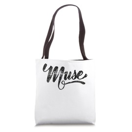Muse Handwritten Script Custom Design Tote Bag
