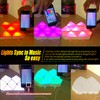 EXQSERAMC Smart RGB Modular Hex Light Panels LED Splicing Hexagon