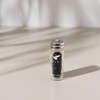 TreeBird Bamboo Charcoal Floss – Refillable Glass Dispenser | Mint-Flavored,