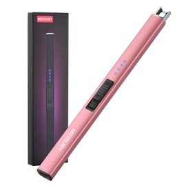 MEIRUBY Lighter Electric Candle Lighter, Birthday for Women Men Mom Wife Sister, Rechargeable USB Arc Lighters for Candle Camping BBQ