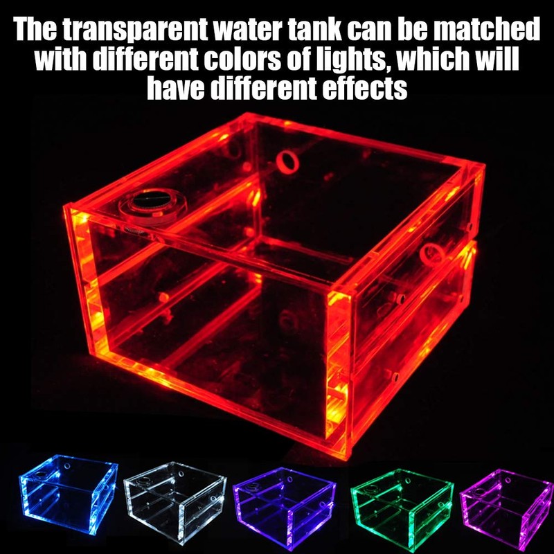 1.25L PC Water Tank, Water Cooling Tank, Acrylic Water Tank