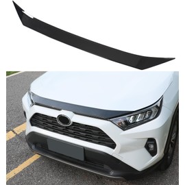 Birbenben Fit for Toyota RAV4 2019-2025 Accessories, for Toyota RAV 4 LE/XLE/XSE/Limited Models 2020 2021 2022 2023 2024 Hood Protector Bug Deflector Hood Bonnet Cover Trim Exterior Bumper Guard