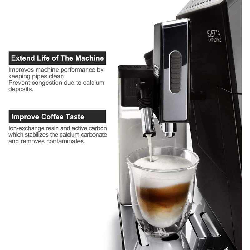 3 x Delonghi Magnifica Water Filters Softenes Water Reduces Limescale