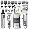 DSP 4-in-1 Pro Barber Kit: Cordless Hair Clipper, Trimmer, Shaver