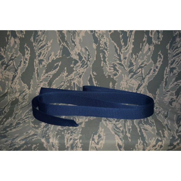 Blue *webbing strap blue 1/6 x 1 1/2 x 10'