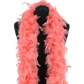 Deluxe Flamingo Pink Feather Boa – 100g -180cm
