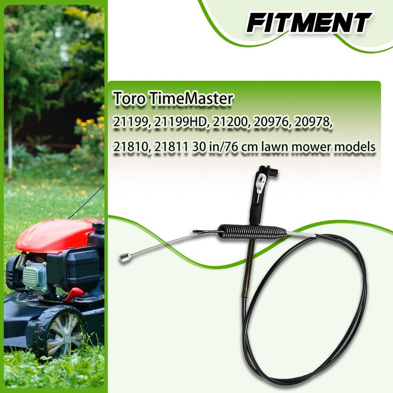 Lawn Mower Blade Engagement Cable, Replacement for Toro Timemaster 30-inch