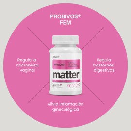 Probióticos Mujer,cuidado Flora Vaginal Probivos Fem, Matter