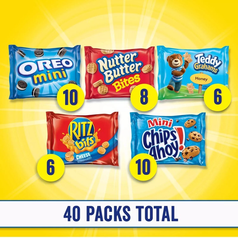Nabisco Classic Mix Variety Pack (40 pk) & Sweet Treats