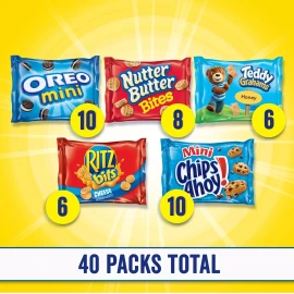 Nabisco Classic Mix Variety Pack (40 pk) & Sweet Treats 60 ct.