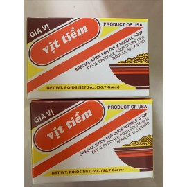 Kim Tu Thap 2 Pack Vietnamese Special spice For Duck Noodle Soup 2oz Ea Gia Vi Vit Tiem