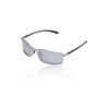 Valeria High-End Polarized Sunglasses, Spring Hinge, Metal Frame, Black