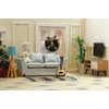 iLAND Dollhouse Couch, Modern Dollhouse Furniture on 1/12 Scale, Miniature