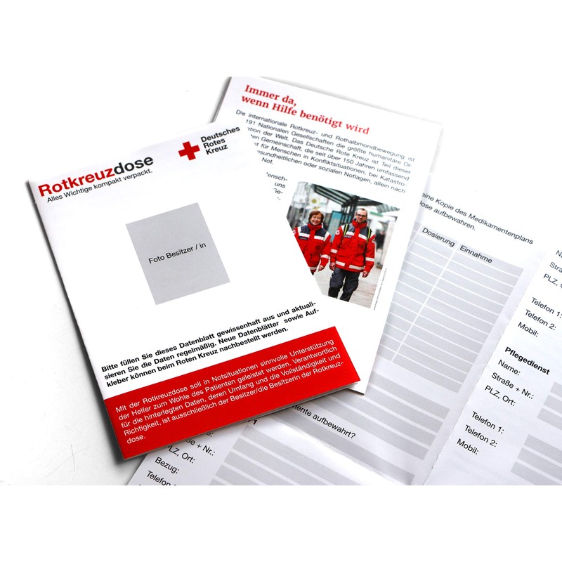 Generisch Red Cross Emergency Box - Set of 2