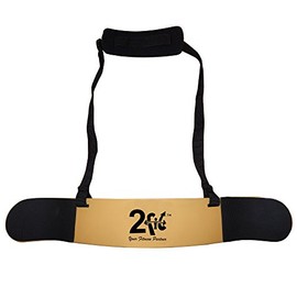 2Fit Round Shape Edges Heavy Duty Arm Blaster Body Building Bomber Bicep Curl Triceps White (Golden)