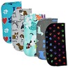 1 Ply Printed Flannel 8x8 Inches Little Wipes Set of