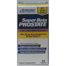 SUPER BETA PROSTATE  60 Caplets Exp. 08/2027