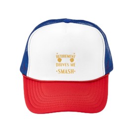 CafePress Table Tennis Drives Me to Smash Ping P Snapback Trucker Hat
