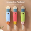 Kit de 3 Cepillo para Botellas,Cepillo de limpieza para vajillas