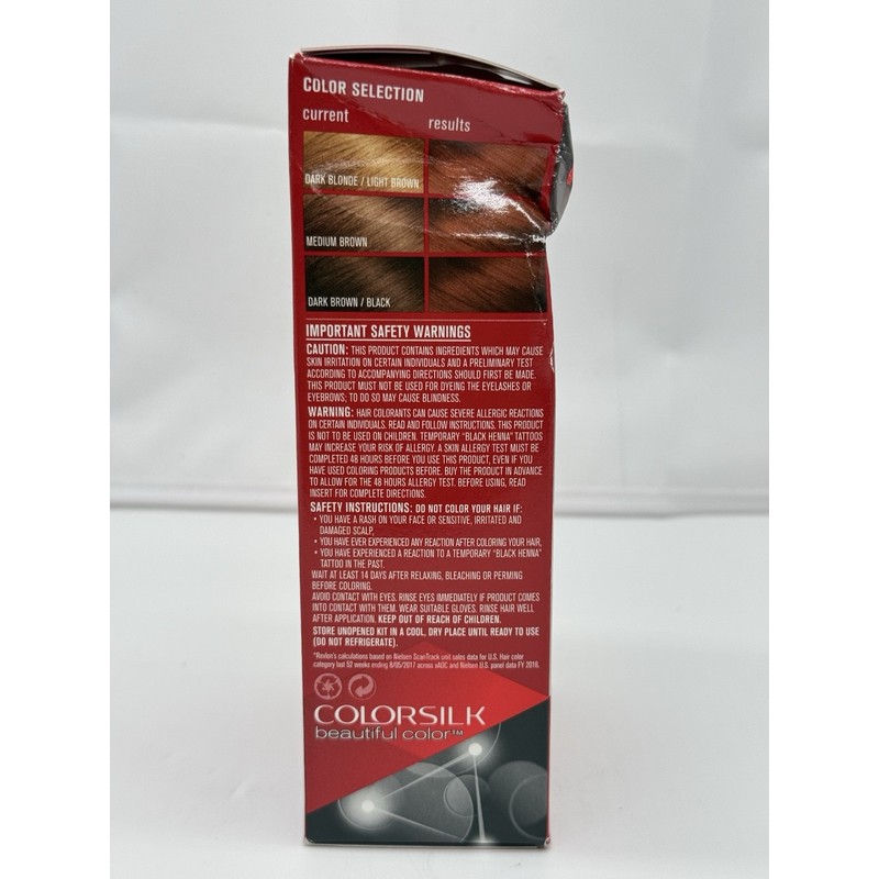 REVLON COLORSILK TOTAL COLOR - MEDIUM AUBURN #42