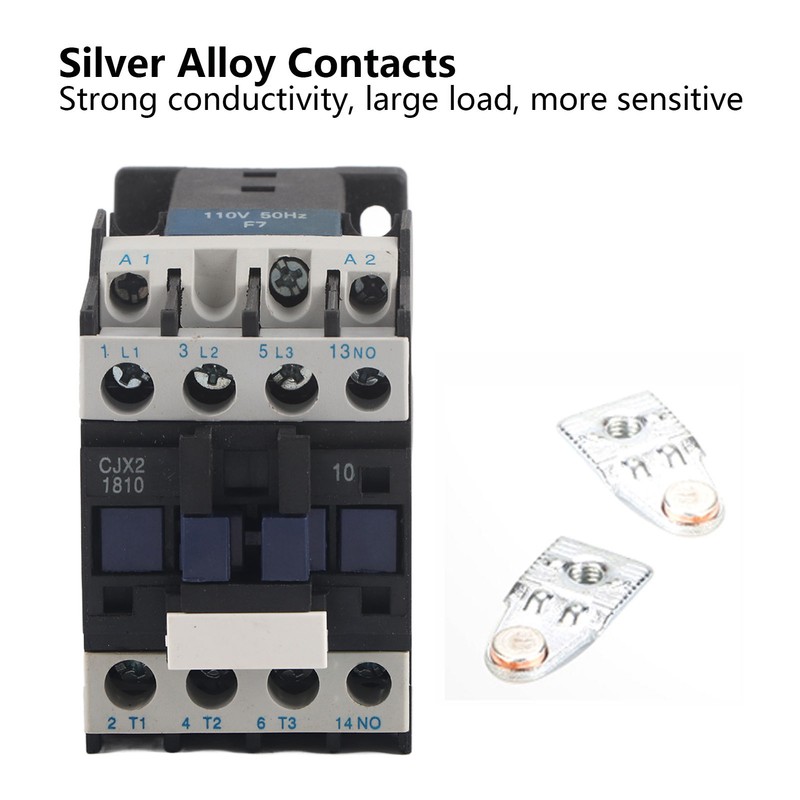 18A AC Contactor Normally Open High Sensitivity Strong Conductivity Flame