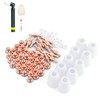 75Pcs Welding Nozzle Ceramic Contact Tip for LG‑40/PT‑31/CUT40/CUT50 Plasma Cutting