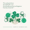 St. Patrick's Day Shamrock Temporary Tattoos & Face Stickers, Waterproof
