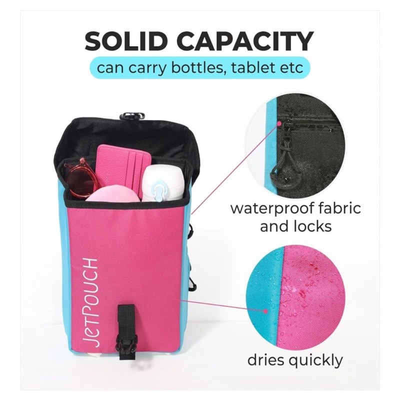 JETPOUCH - Electric Scooter handlebar bag-Durable and Spacious Luggage Organizer
