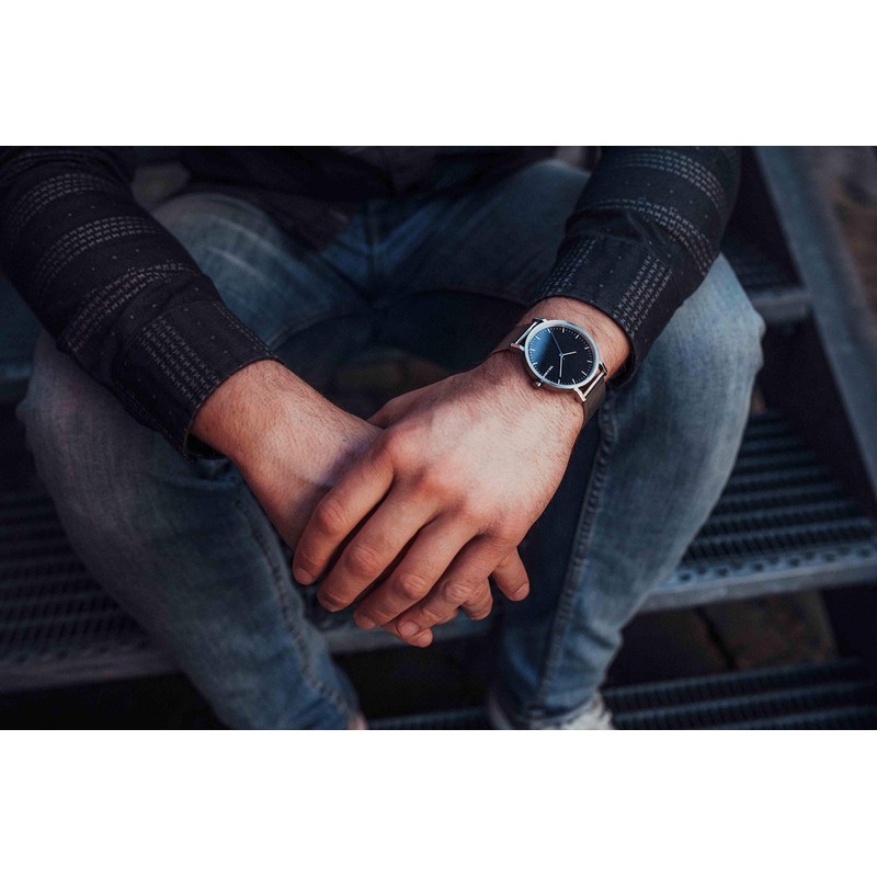 Take A Shot Watch with Wooden Dial Huck