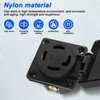 XMSJSIY NEMA L14-30R Outlet 30Amp Locking Receptacle for Generator 125/250V