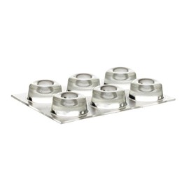 Home Xpert Pack of 6 CLEAR Sofo Dock, bump stop, Cushion, Poly Bumpers Bumper...